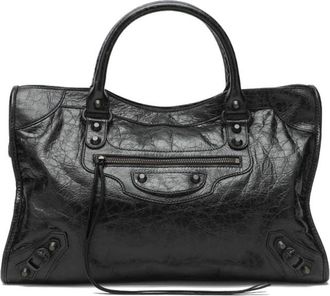 Balenciaga Black Le City Medium Satchel