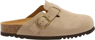 Scholl Donker Beige Elegante Muiltjes - Dames - Slip ons - Beige - 41 EU - Su&egrave;de - Schoenen
