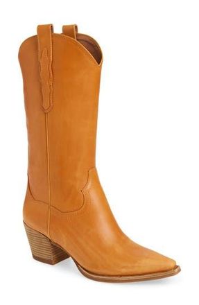 Jeffrey Campbell Dagget Western Boot in Dark Beige Sanded at Nordstrom Rack, Size 8.5