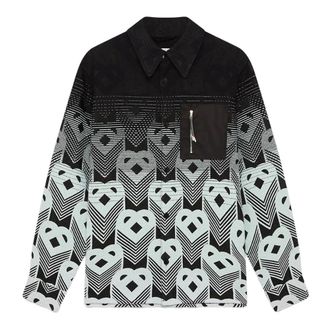 Casablanca Jacquard Workshirt - Heren - Casual Overhemden - Veelkleurig - S - Overhemden