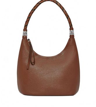 Brighton Womens Shelby Hobo Bag In Bourbon