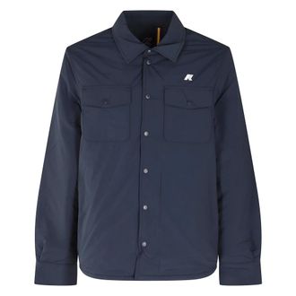 K-Way Light Jackets, male, Blue, L, Umbert Plain Warm Jacket