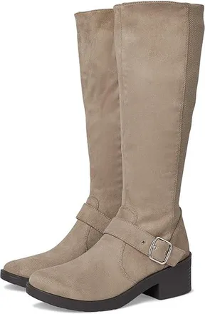 Bzees Olympia Womens Boots Latte Stretch Fabric : 6.5 W