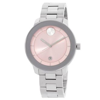 Movado Bold Quartz Pink Dial Unisex Watch 3600872