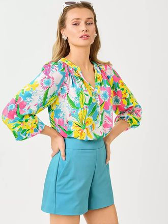 Lilly Pulitzer Elsa Silk Top