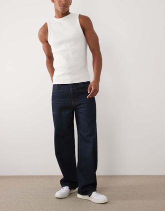Calvin Klein Jeans jeans baggy lavaggio blu indaco