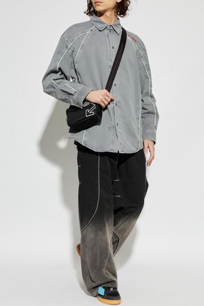 Off-white Loose-fit Trousers, Mens, Black