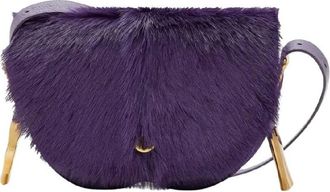 Burberry Small Calf Hair Chess Satchel Bag