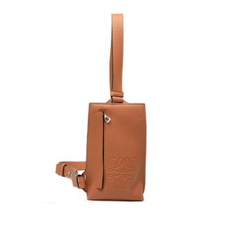 Loewe Pre-owned Loewe Soft Grained Calfskin Vertical T Pocket Crossbody Ladies 62218