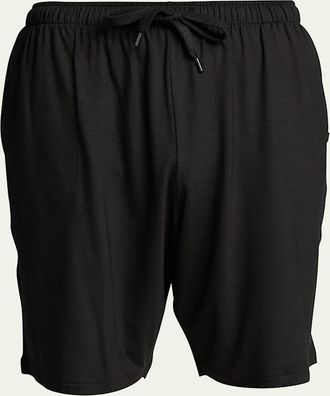 Derek Rose Mens Basel Lounge Shorts