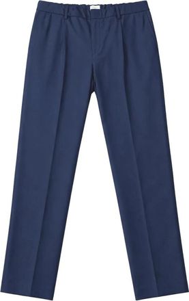 Roy Robson Slim-fit broek 5038 - Heren - Slim Fit Broeken - Blauw - XL - Wol - Broeken