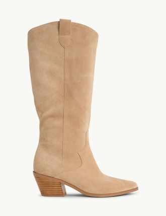 Nobody's Child Light brown Suede Western Boots