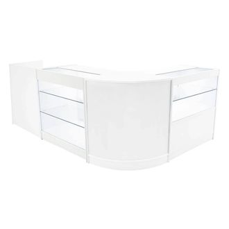 MonsterShop Vega LED Shop Counter Set K900, C900, TB60 & CM60 - White
