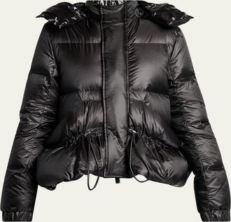 sacai Puffer Jacket With Detachable Hood