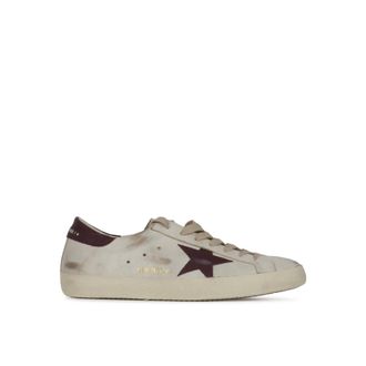 Golden Goose Sneakers, male, White, Size: 10 US Super Star Sneakers