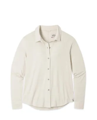 Stio | Womens Divide Shirt, Size Extra Small in Mountain Goat Heather