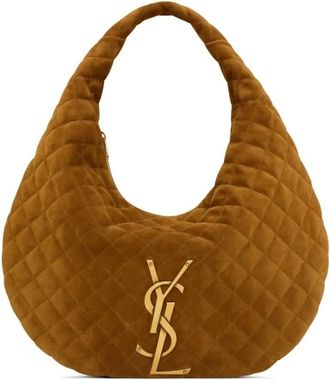 Saint Laurent Tassen, Dames, Bruin, ONE Size, Shoulder Bags