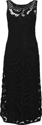 Pinko Bufera Dress In Viscose Crochet