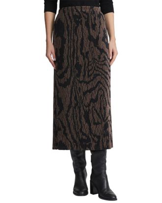 Lafayette 148 New York Plisse Midi Skirt