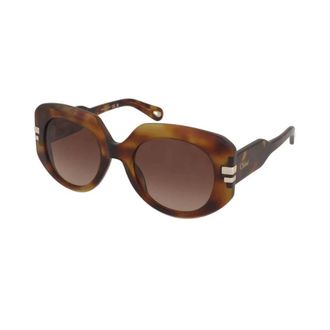 Chlo&eacute; Sunglasses, unisex, Brown, Size: 52 MM Sunglasses