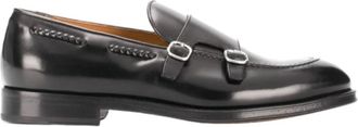 Doucal's Monniks met dubbele gesp - Heren - Nette schoenen - Zwart - 43 EU - Schoenen
