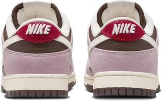 Nike Womens Dunk Low Neapolitan Sneaker Multicolor Leather Rubber Sole