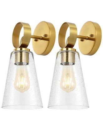 Safavieh Set Of 2 Taelor 7In Wall Sconce