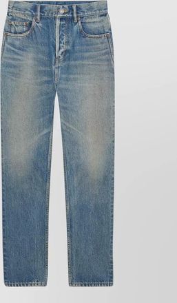 Saint Laurent cropped slim-fit straight trousers