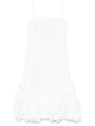 SIMKHAI Bella midi dress - women - Cotton/Cotton - 12 - White