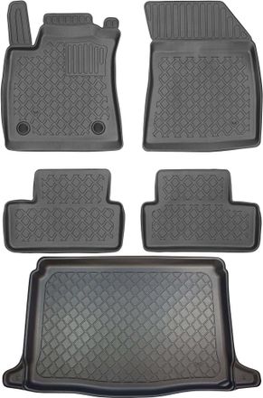 OEM Renault Megane Iv Hatchback Desde Enero De 2016. Juego De Alfombrillas Para Coche Y Maletero