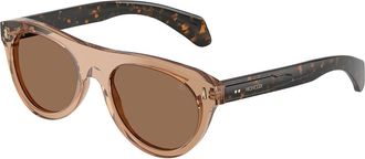 Moncler ME6022U SPLASH 303773 Mens Sunglasses Brown Size 53