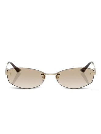 Jimmy Choo Eyewear Occhiali da sole geometrici - 300611 PALE GOLD