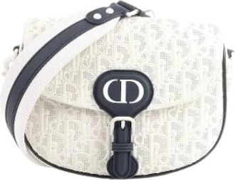 Dior Pre-owned Bobby Small Crossbody Bag - Dames - Vintage Schoudertas - Beige - ONE Size - Leer - Vintage