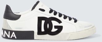 Dolce & Gabbana DG leather sneakers