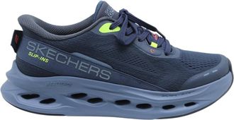 Skechers Fitness, Heren, Blauw, 43 EU, Dwergmos