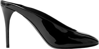 Alaia Black Leather Heels