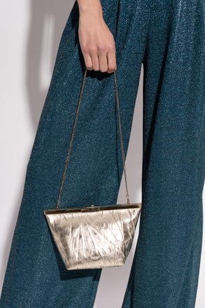 Jimmy Choo London Clutch Ganache, Womens, Gold