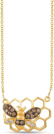 Le Vian Bee Positive 14K 0.26 Ct. Tw. Diamond Decorative Necklace