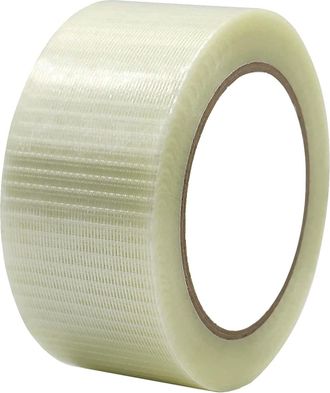 OEM Cinta Adhesiva De Fibra De Vidrio - Refuerzo Y Flejado, Cinta Reforzada, Reforzada, Filamento De Embalaje - 5 Cm X 50 M, Transparente
