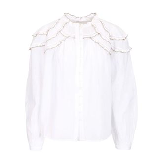 Isabel Marant Christa Blouse - female - Marant &eacute;toile - Blouses - White - S - Blouses & Shirts
