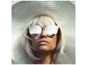 Schubiger M&ouml;bel Bild Sch&ouml;ne Frau in Der Sonne