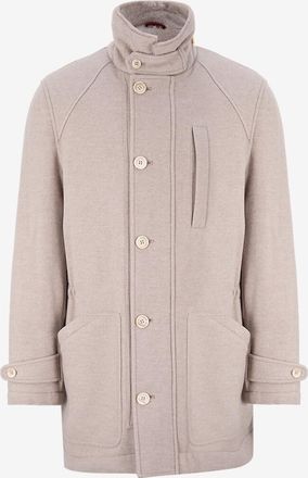 Brunello Cucinelli Kaschmirparka mit Shearlingfutter