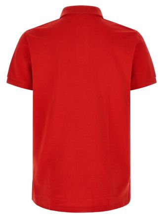 Polo Ralph Lauren Logo-Embroidered Piqu&eacute; Polo Shirt - Red