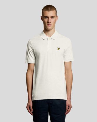 Lyle & Scott Fijn Katoenen Slub Polo Shirt