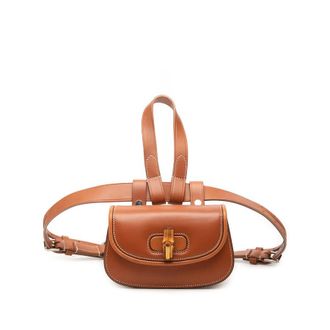 Gucci Pre-owned Gucci Mini Calfskin Bamboo 1947 Belt Bag Ladies AEA3O9YGDWNBQ1Q5