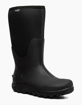 Bogs Mens BOGS Mens Classic Seamless Tall Waterproof Wellies - Black - Size: 10.5