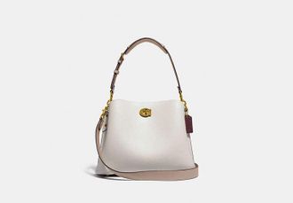 Coach Willow Shoulder Bag In Colorblock