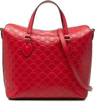 Gucci Pre-owned Gucci ssima Linea A Fold Over Satchel Ladies NQOS2ZKWBQ6AZZB1