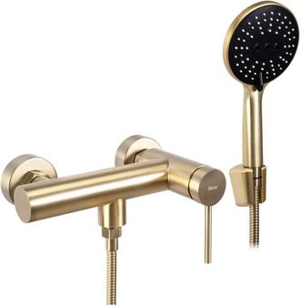 Rea grifo de ducha foss brush gold