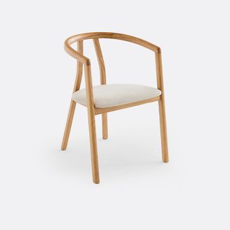 La Redoute Interieurs Tafelstoel in massief essen, Karlai